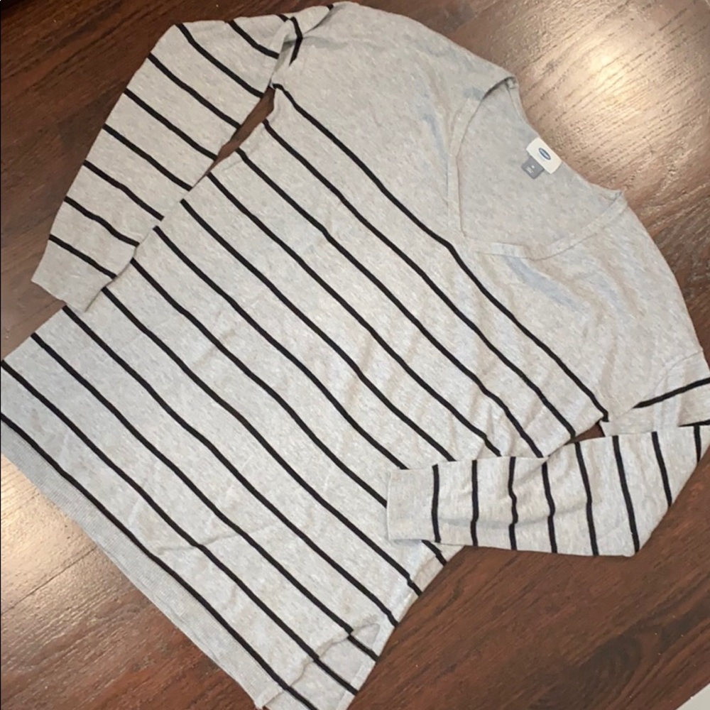 V-neck striped Old Navy Top